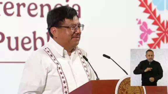 Adelfo Regino Montes, titular del Instituto Nacional de Pueblos Indígenas Adelfo Regino Montes, titular del Instituto Nacional de Pueblos Indígenas
