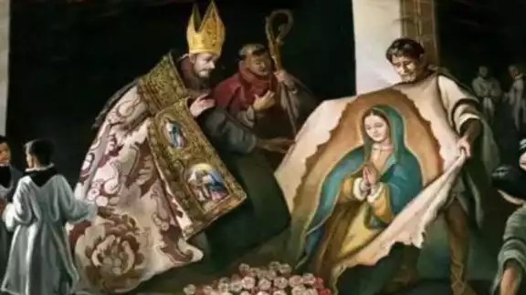 Juan Diego presenció las apariciones de la Virgen de Guadalupe en el cerro del Tepeyac Juan Diego presenció las apariciones de la Virgen de Guadalupe en el cerro del Tepeyac