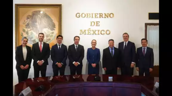 Reunión de la presidenta Claudia Sheinbaum con directivos de Mercado Libre Reunión de la presidenta Claudia Sheinbaum con directivos de Mercado Libre