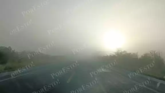 Choferes advierten sobre peligro en carretera federal por bajas temperaturas