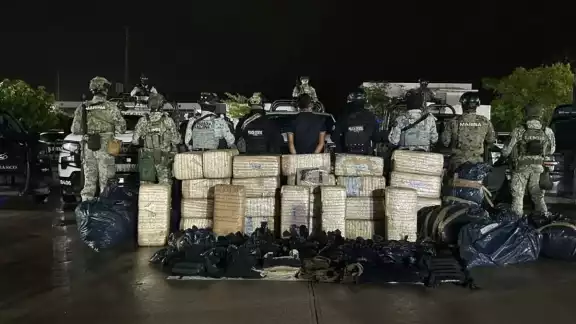 De acuerdo con la SSPC, la droga incautada representa una afectación económica superior a los 6.5 millones de pesos De acuerdo con la SSPC, la droga incautada representa una afectación económica superior a los 6.5 millones de pesos