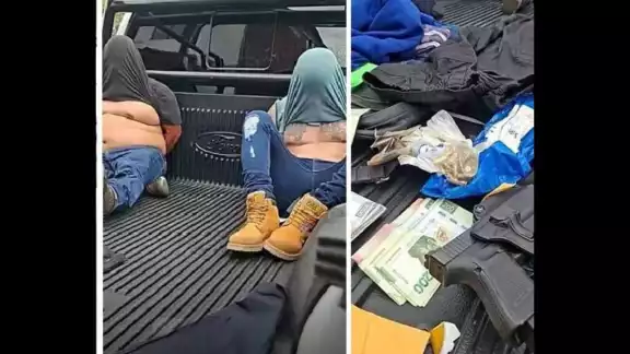 A El Rino se le decomisaron un arma de fuego, drogas sintéticas, dinero en efectivo y un dron A El Rino se le decomisaron un arma de fuego, drogas sintéticas, dinero en efectivo y un dron