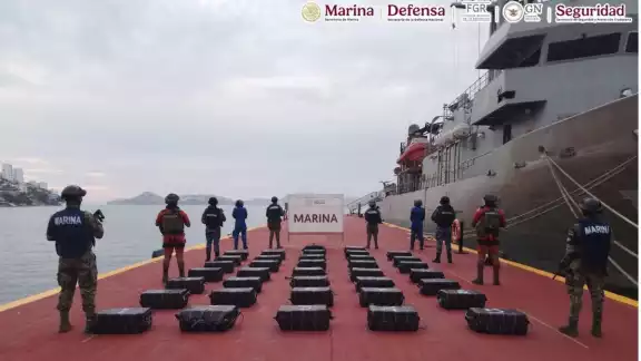 Este golpe al narcotráfico se suma a otros aseguramientos registrados durante el actual sexenio Este golpe al narcotráfico se suma a otros aseguramientos registrados durante el actual sexenio