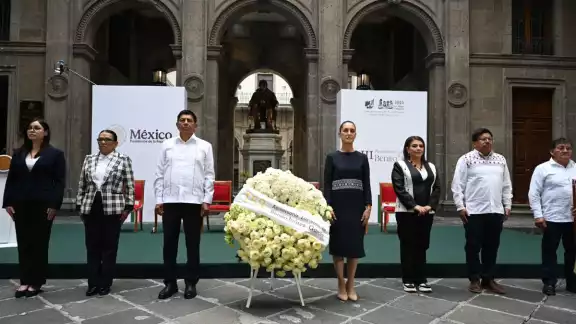 El evento reafirmó el compromiso del actual gobierno con los principios históricos de justicia, austeridad y soberanía