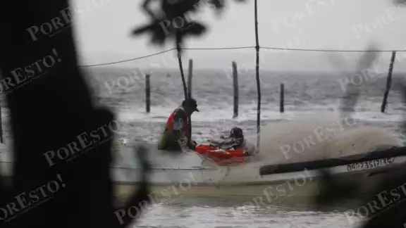 El puerto de Champotón permanece cerrado a la navegación ribereña por el evento de “norte”.
