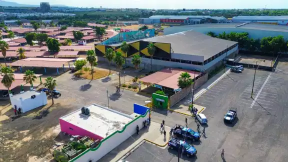 Instalaciones donde se realiza la Feria Ganadera en Sinaloa Instalaciones donde se realiza la Feria Ganadera en Sinaloa