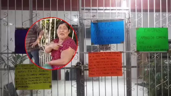 Habitantes de Nuevo Progreso denunciaron que el comisario José Agusto “Chico” Luna Valencia golpeó a una trabajadora de 62 años. Habitantes de Nuevo Progreso denunciaron que el comisario José Agusto “Chico” Luna Valencia golpeó a una trabajadora de 62 años.