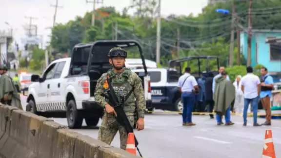 En la capital del estado, Villahermosa, se reportaron balaceras en la zona del velódromo de la Ciudad Deportiva