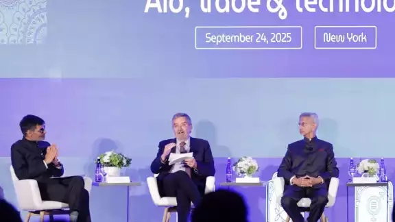 El foro, denominado “En el Corazón del Desarrollo: Cooperación, Comercio y Tecnología”, se llevó a cabo en Nueva York y fue organizado por la Observer Research Foundation