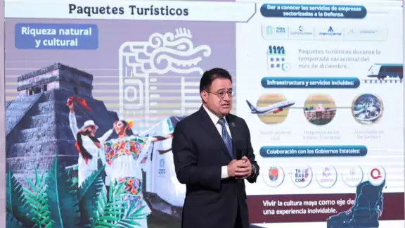 Óscar David Lozano Águila, director del Tren Maya