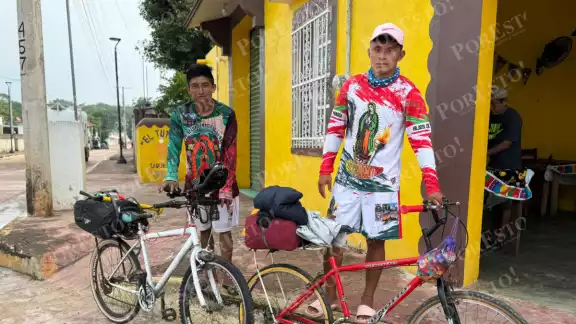 De Quintana Roo al Tepeyac: una promesa que se pedalea De Quintana Roo al Tepeyac: una promesa que se pedalea