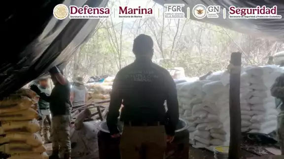 Aunque no se informó sobre personas detenidas, el golpe representa un avance significativo en la lucha contra el crimen organizado Aunque no se informó sobre personas detenidas, el golpe representa un avance significativo en la lucha contra el crimen organizado