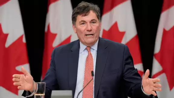 Dominic LeBlanc, ministro de Finanzas de Canadá Dominic LeBlanc, ministro de Finanzas de Canadá