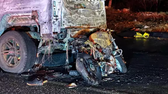 Las unidades terminaron calcinadas en Campeche