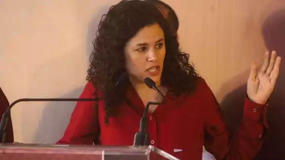 Luisa Alcalde, presidenta nacional de Morena Luisa Alcalde, presidenta nacional de Morena