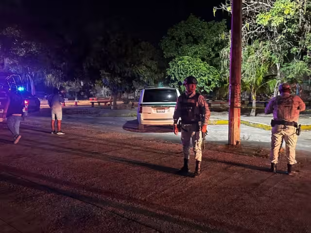 La zona está acordonada en Cancún