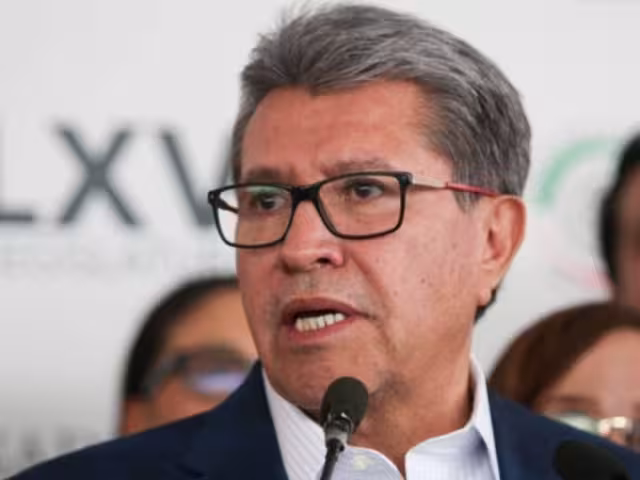 Ricardo Monreal, líder de la bancada de Morena en la Cámara de Diputados