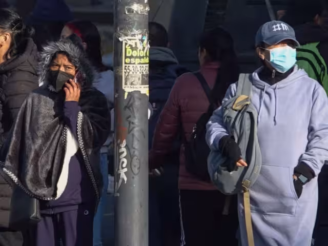 Se prevé que en las zonas altas de la capital las temperaturas desciendan entre 1 y 3 grados Celsius entre las 00:00 y las 08:00 horas.