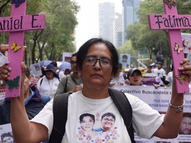 Las madres buscadoras también alzaron la voz por la violencia contra quienes buscan a sus familiares