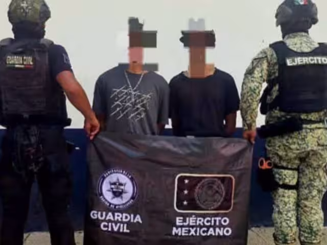 Los sujetos se identificaron como miembros de dicho grupo delictivo al momento de su detención