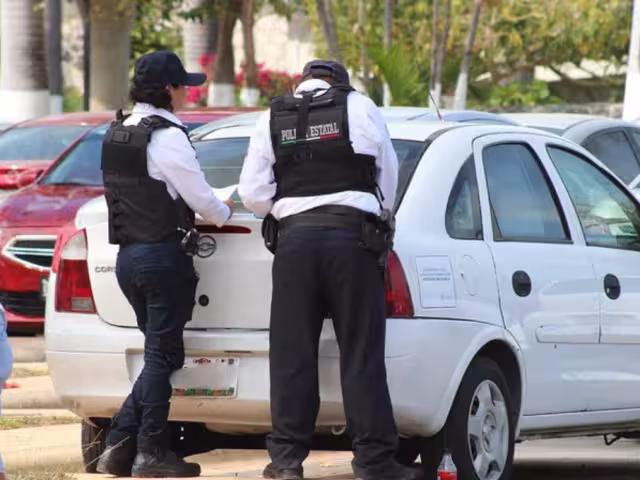 En Campeche, llevar las placas de circulación mal colocadas puede derivar en una multa de hasta $2,048 pesos