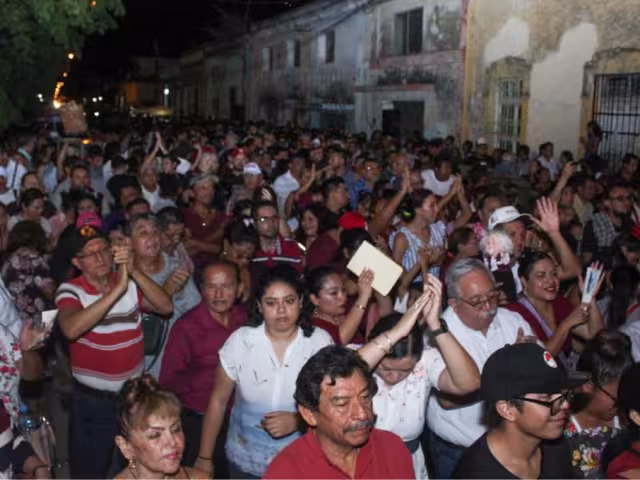 Así luce el ambiente previo a la llegada de Joaquín Díaz Mena
