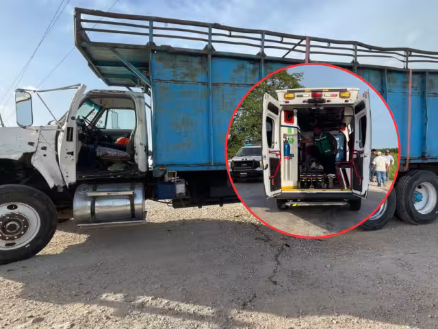 Brutal accidente en Palizada: Tráiler arrolla a motociclistas y le desprende el brazo a uno