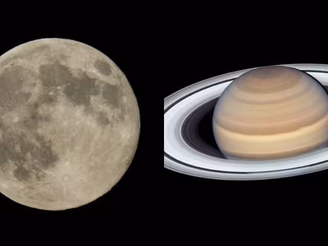 La conjunción entre ambos cuerpos celestes es un fenómeno que ocurre aproximadamente una vez al mes