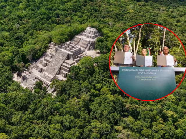 El INAH Campeche destacó los beneficios del acuerdo del Corredor Biocultural de la Gran Selva Maya.