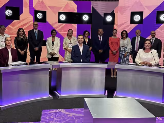 Claudia Sheinbaum, Jorge Álvarez Máynez y Xóchitl Gálvez