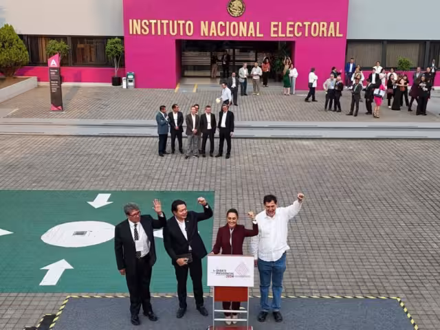Claudia Sheinbaum en el segundo debate presidencial