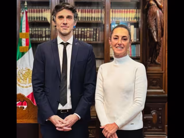 Esta es la primera vez que Sheinbaum se reúne con Croxatto en calidad de presidenta de México