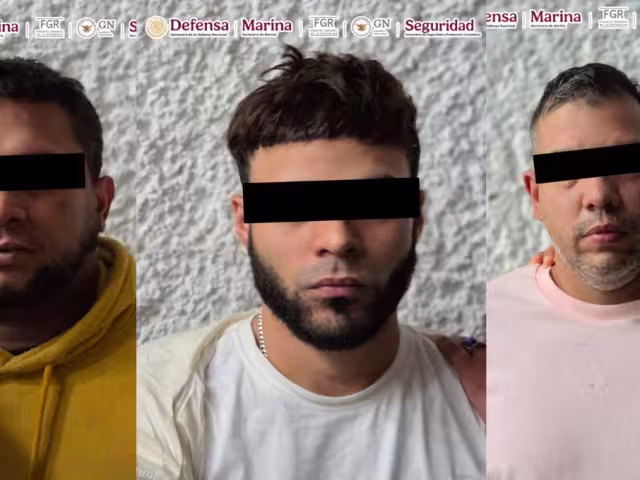 En la acción también fueron capturados dos colaboradores directos de “Nelson”, quienes formaban parte de la estructura criminal