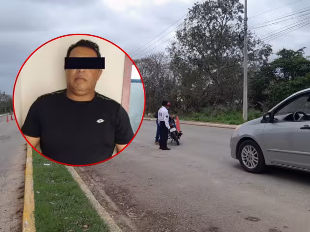 Policía municipal es asegurado en Calkiní por presunto cohecho.