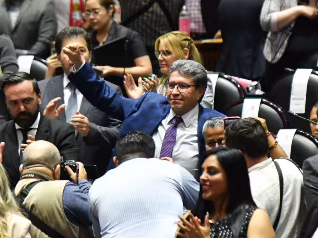 Ricardo Monreal Ávila, líder del grupo parlamentario de Morena en la Cámara de Diputados
