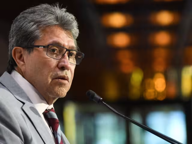 Diputado Ricardo Monreal, líder de la bancada de Morena,