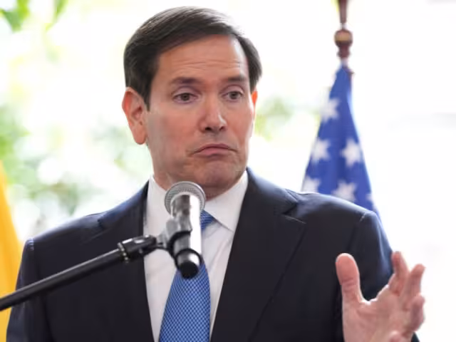 Marco Rubio,  secretario de Estado de Estados Unidos