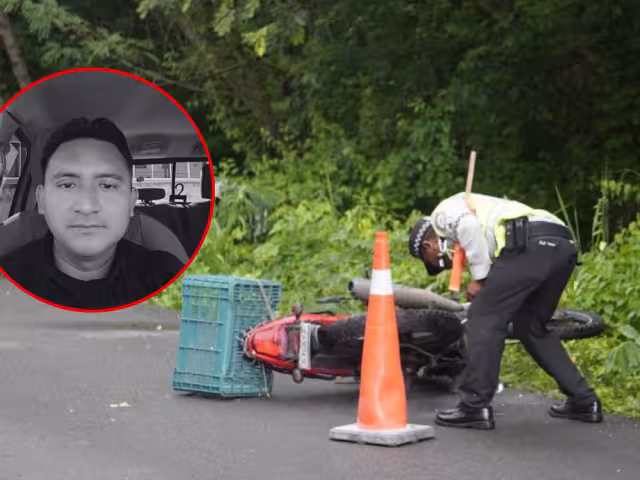 El policía Enoc Montejo Haaz falleció tras un accidente en la carretera libre Campeche–Seybaplaya.