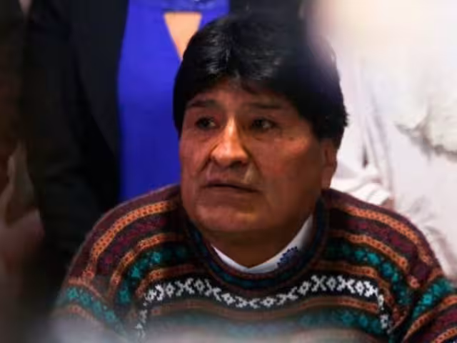 Evo Morales, expresidente de Bolivia