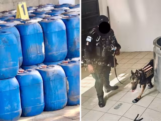 En el operativo, fue detenido un ciudadano mexicano identificado como Irán Sánchez León, de 45 años
