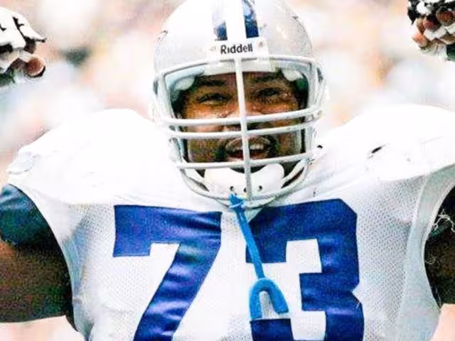 Larry Allen como jugador de Dallas Cowboys