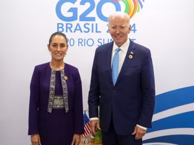 La presidentra Claudia Sheinbaum coincidió con el mandatario estadounidense, Joe Biden, en la importancia de la relación bilateral entre ambas naciones