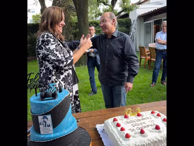 El exmandatario agradeció a Margarita Zavala y a sus hijos por la convivencia familiar durante la fecha especial