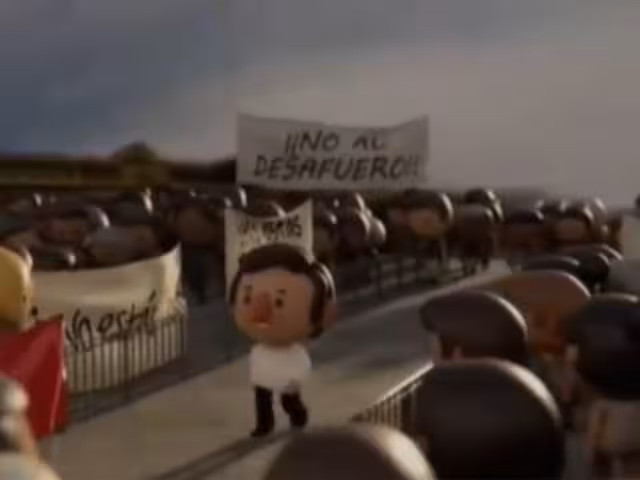 El cortometraje que muestra la carrera politica del expresidente López Obrador recibió cinco nominaciones en el Festival Pantalla de Cristal