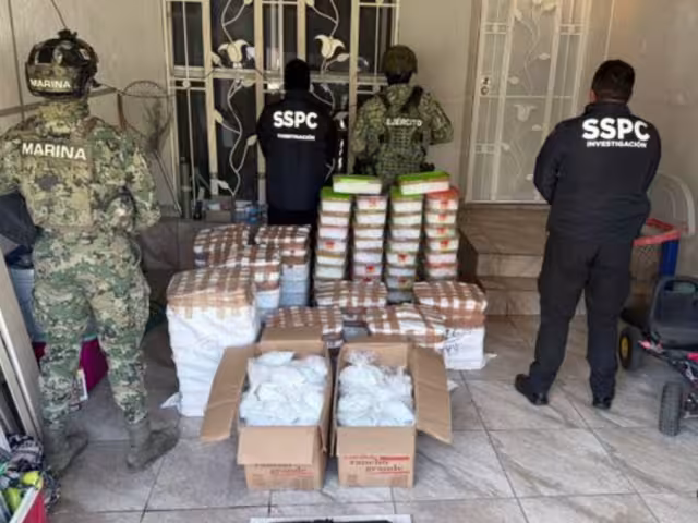 Este aseguramiento representa un fuerte golpe a las estructuras de distribución de drogas sintéticas en el norte del país