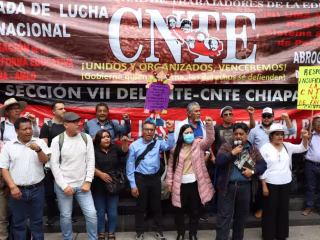 La dirigencia de la CNTE informó que la Asamblea Nacional Representativa sesionará para definir el rumbo de las movilizaciones