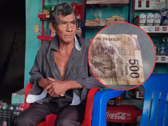 No recuerda quién le pagó con el billete falso