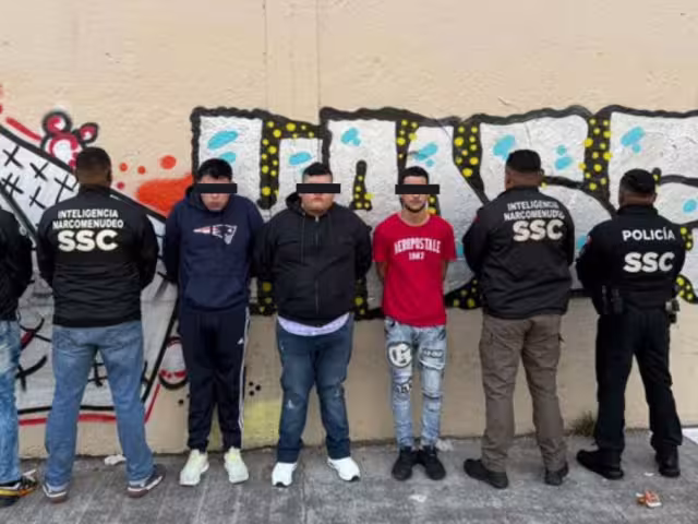 Investigaciones señalan que los sujetos también están vinculados con la extorsión a comerciantes en La Merced