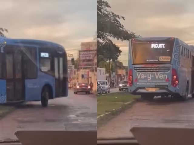 Algunos reportes, que no cuentan con confirmación oficial, señalaron que la maniobra fue realizada con la intención de evitar una colisión con un supuesto cable caído