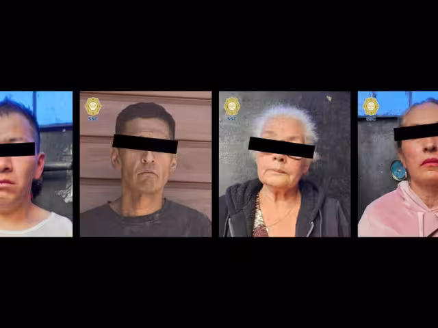 Los detenidos fueron presentados ante el agente del Ministerio Público, quien determinará su situación jurídica